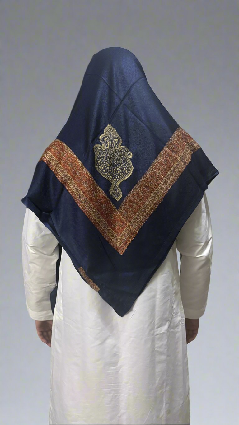 Yemeni Classic Shemagh [Navy]