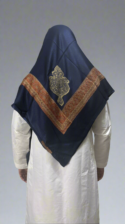 Yemeni Classic Shemagh [Navy]
