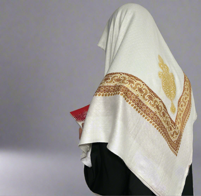 Yemeni Classic Shemagh [White]