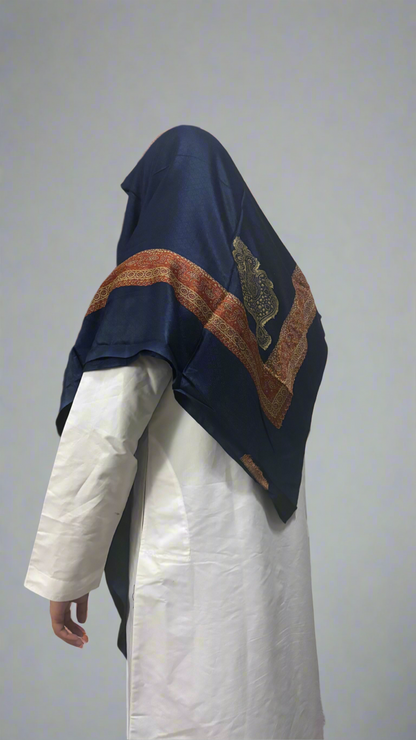 Yemeni Classic Shemagh [Navy]