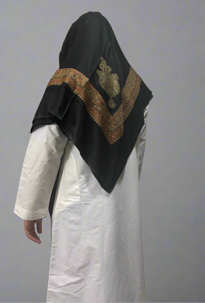 Yemeni Classic Shemagh [Black]