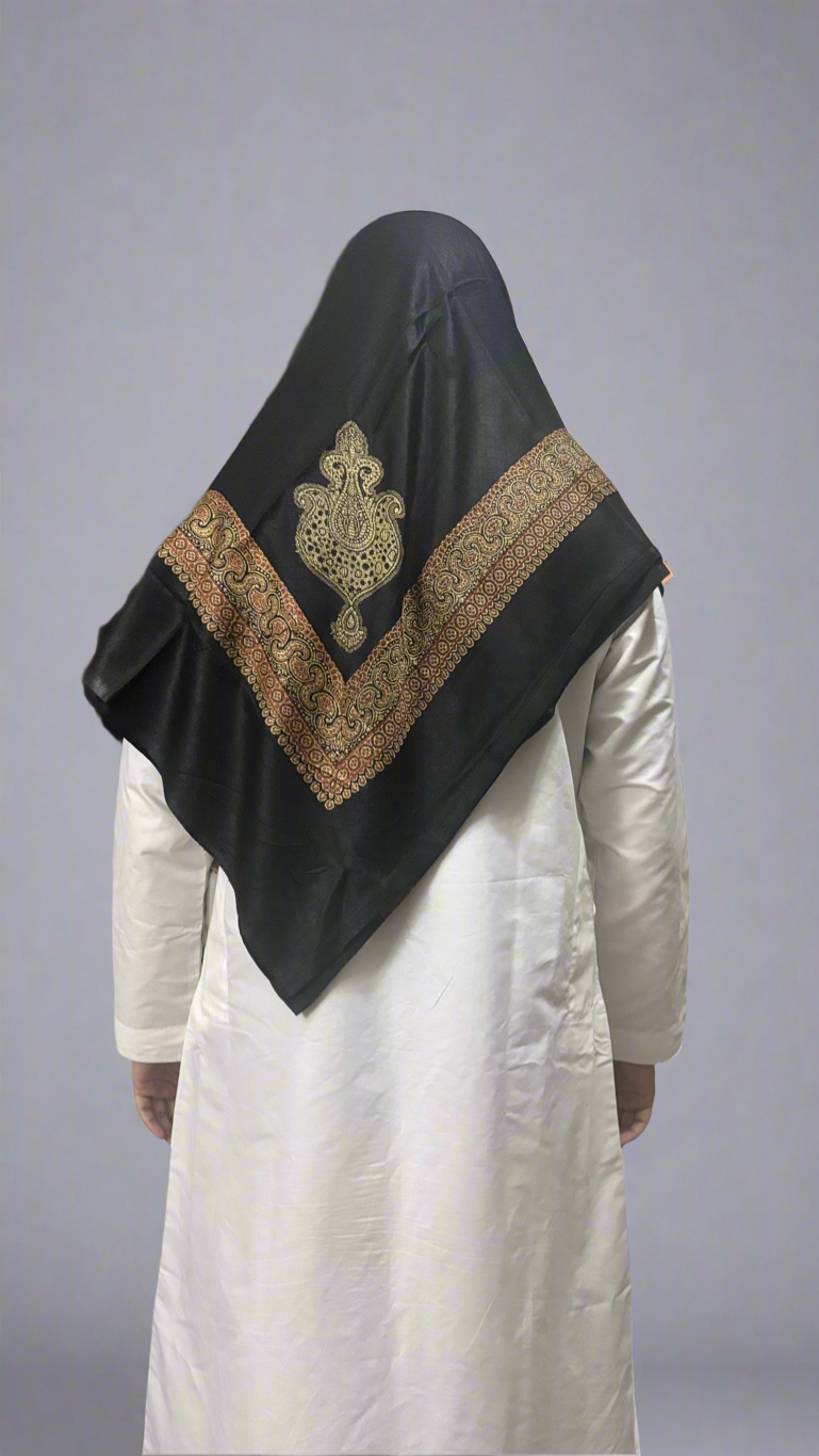 Yemeni Classic Shemagh [Black]